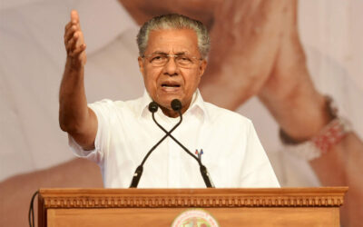 Message From Chief Minister Of Kerala Mr. Pinarayi Vijayan